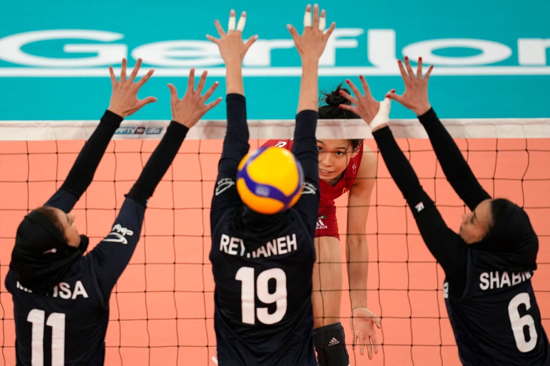 APTOPIX Philippines Volleyball Asian Cup